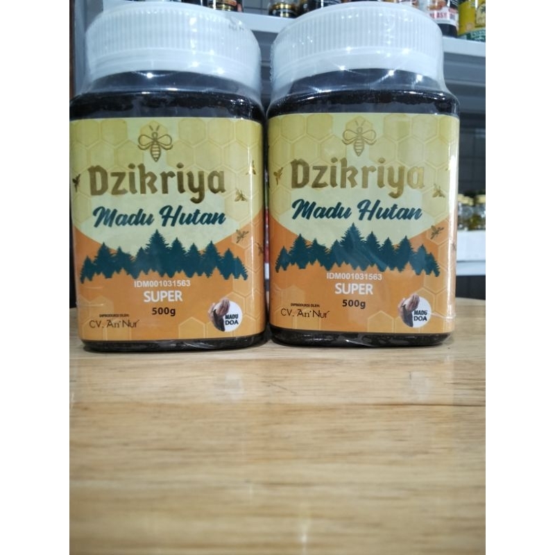Madu Dzikriya 500gram madu hutan Dzikriya