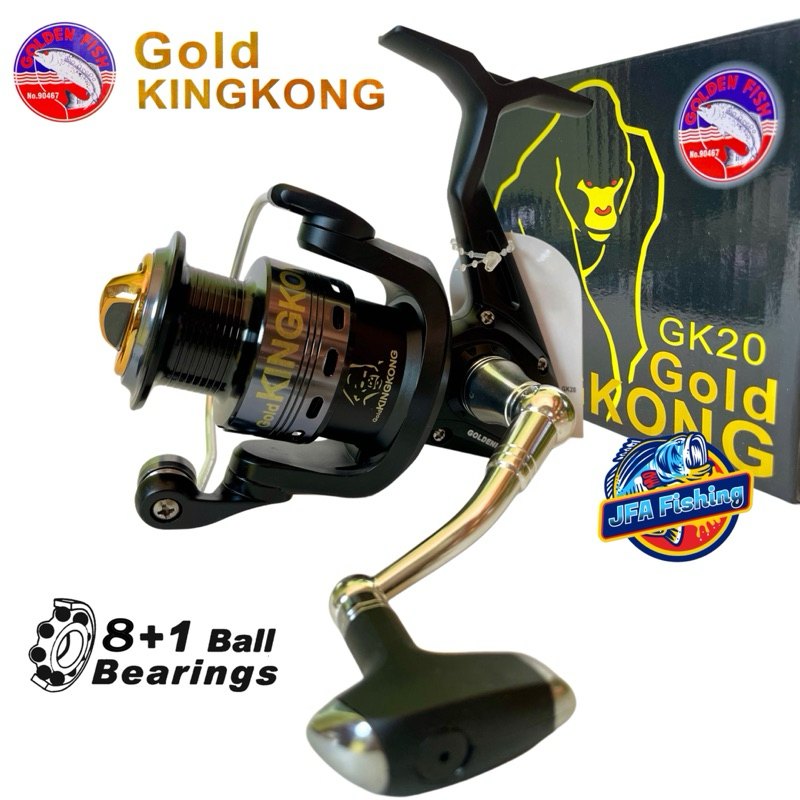 Reel Spinning GoldenFish GOLD KINGKONG GK 2000 8+1Bb