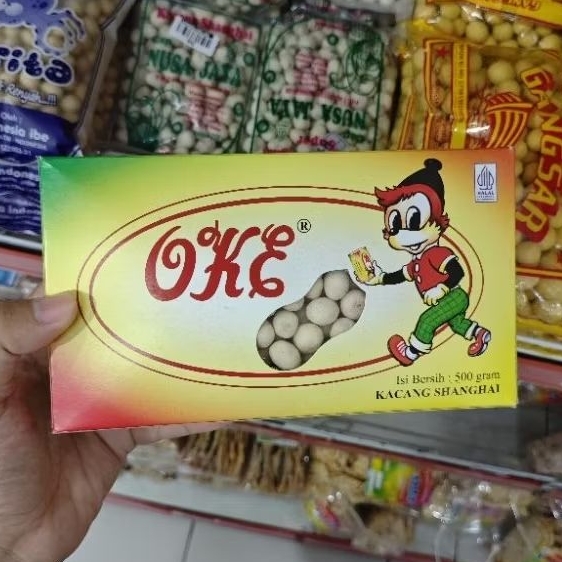 

500 Gram Kacang Shanghai OKE – Camilan Legendaris, Gurih & Renyah
