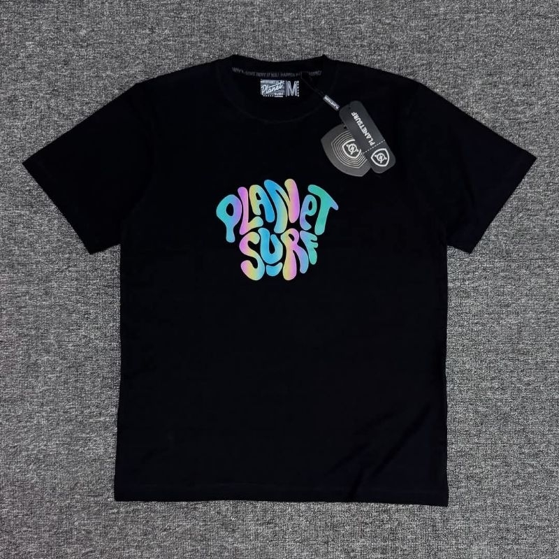 KAOS PLANET SURF / KAOS PLANET SURF PRIA / SURFING PLANET SURF / T-SHIRT PLANET SURF LENGAN PENDEK /