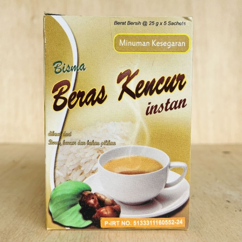 

Jamu Beras Kencur Instant Bisma Sehat ISI 5 SACHET