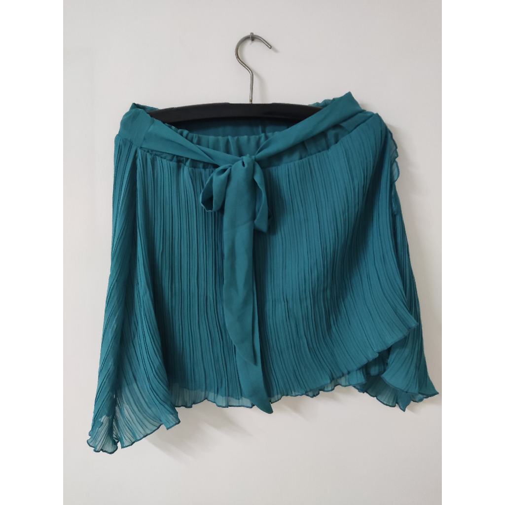 [PRELOVED] Harajyuku Tosca Skirt - Rok Biru Toska