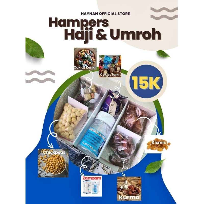 

Hampers Oleh-Oleh Haji & Umroh ● Paket Zamzam Camilan Arab Fresh, Murah & Enak