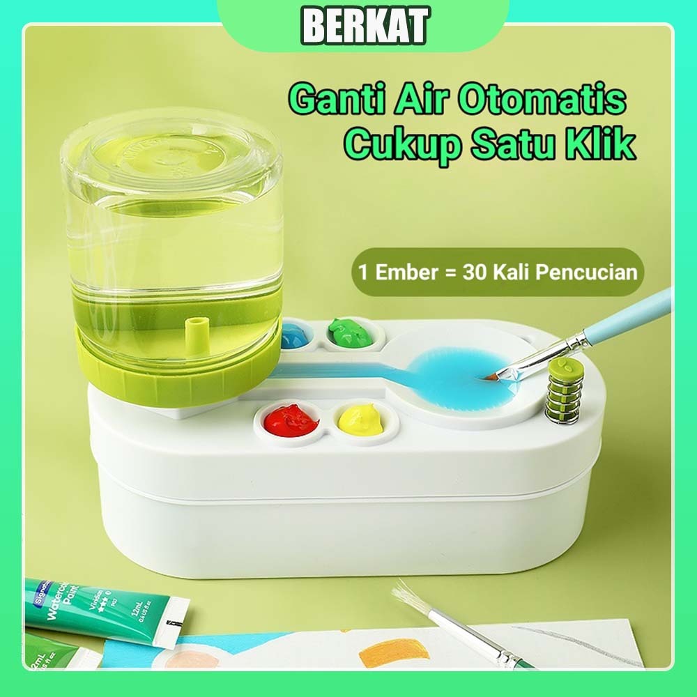 

Brush Rinser Dispenser / Dispenser Pembersih Kuas / Alat Pembersih Kuas Lukis / Pembersih Kuas Lukis