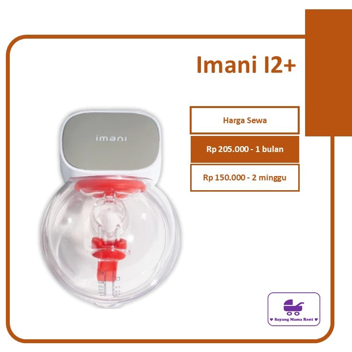 SEWA IMANI I2+ / SEWA POMPA ASI IMANI TERMURAH