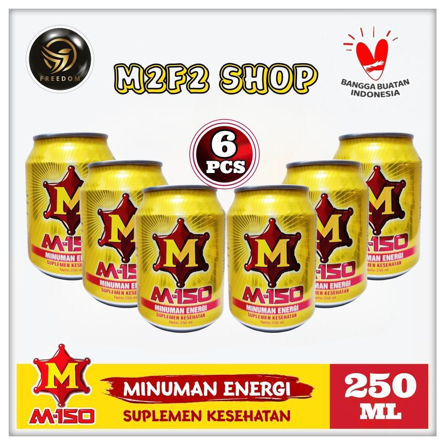 

M-150 Minuman Energi Suplement Kesehatan Kaleng | Can - 250 ml (Kemasan 6 Pcs)