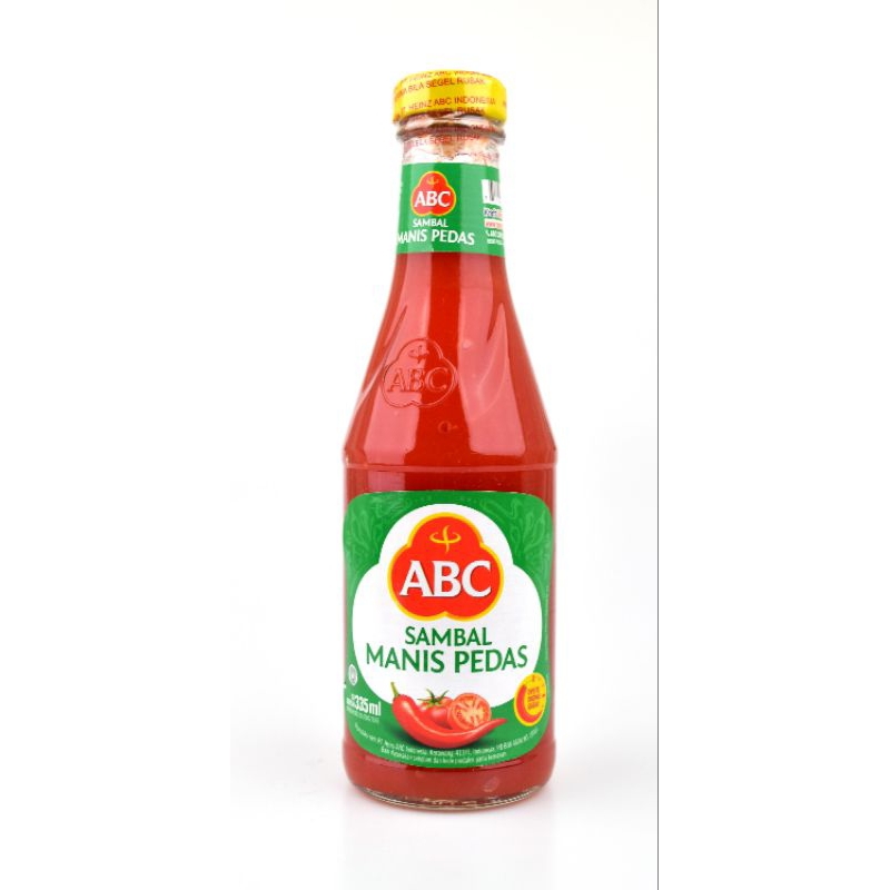 

ABC Sambal Manis Pedas Botol 325ml - Sambal Enak Asli Indonesia | Rasa Pedas Gurih Manis