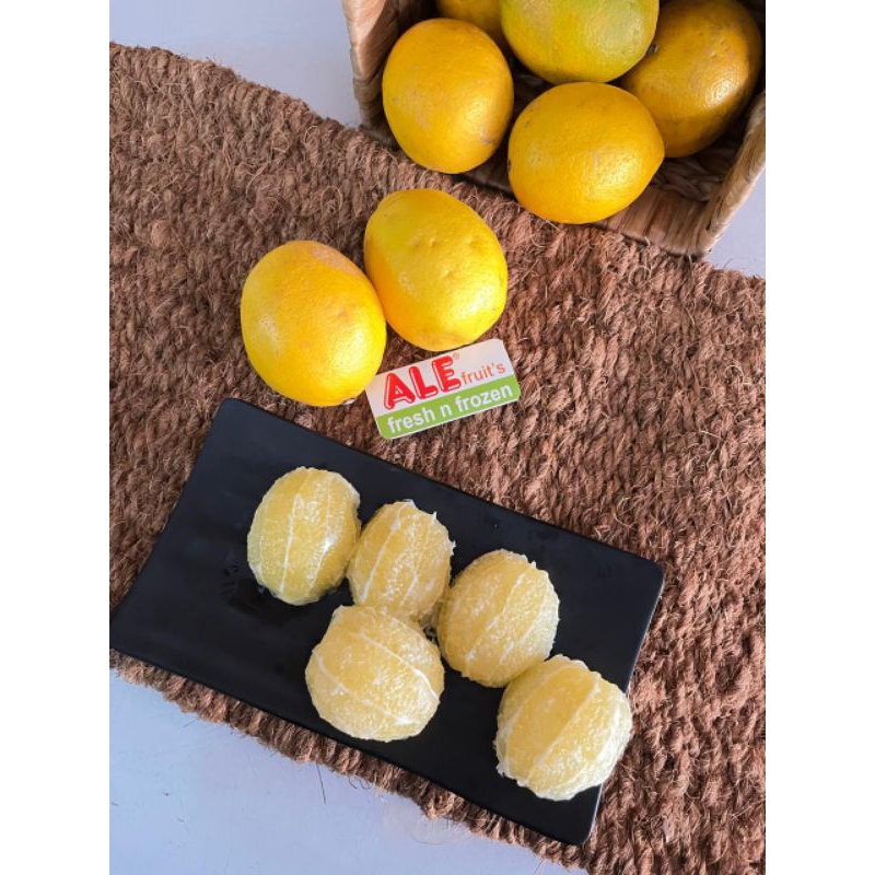 

Buah lemon beku,lemon beku kupas 500 gr, lemon, buah lemon