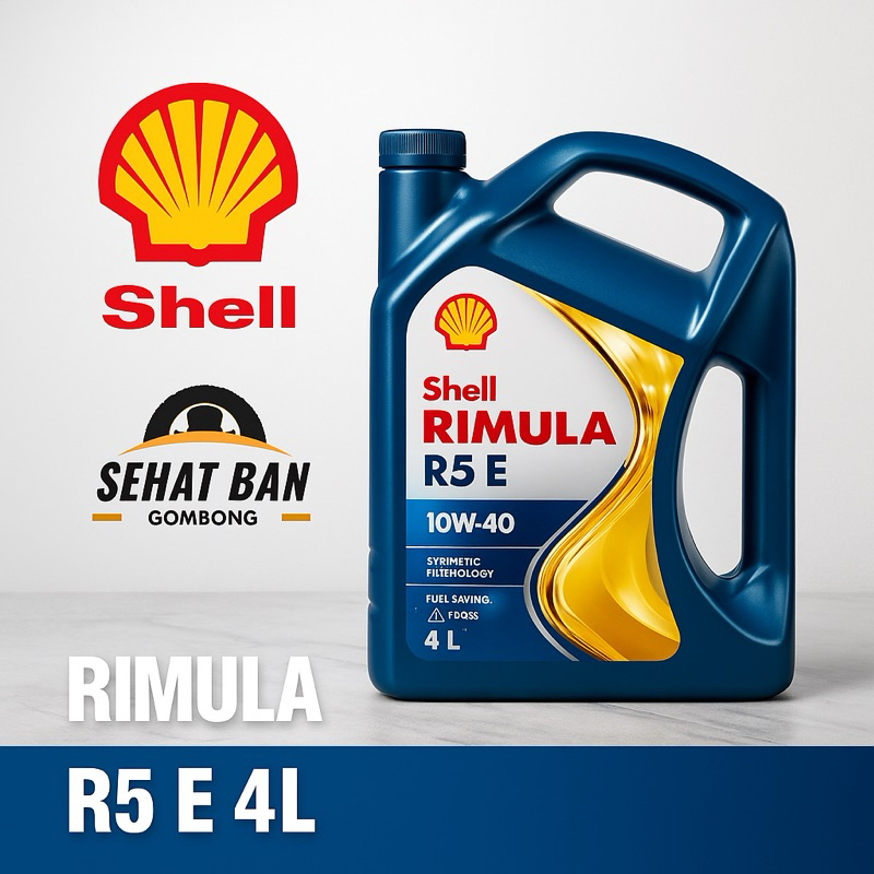 OLI SHELL RIMULA R5 E DIESEL 10W-40 4L