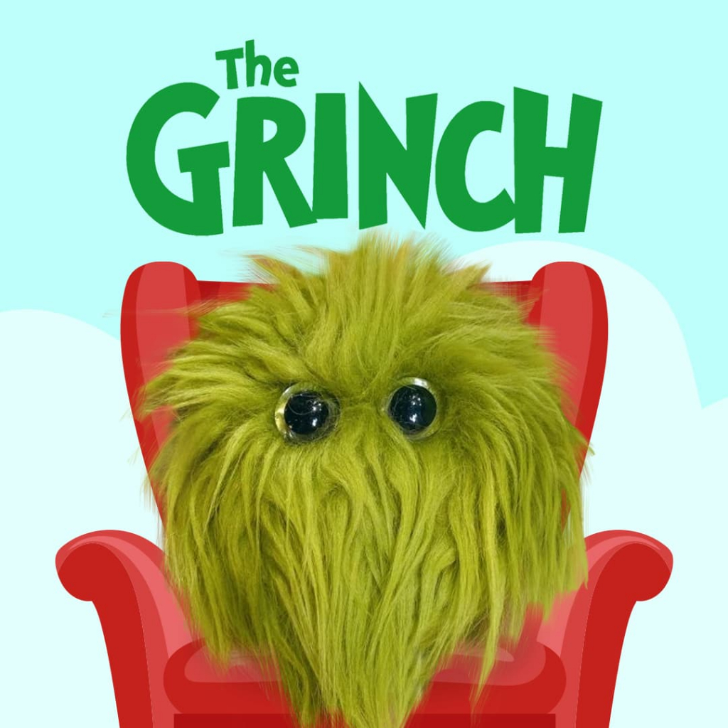 Worry pet Christmas 2021 Grinch - Sensory toy for mental health anxiety buddy - Fidget - Stress ball