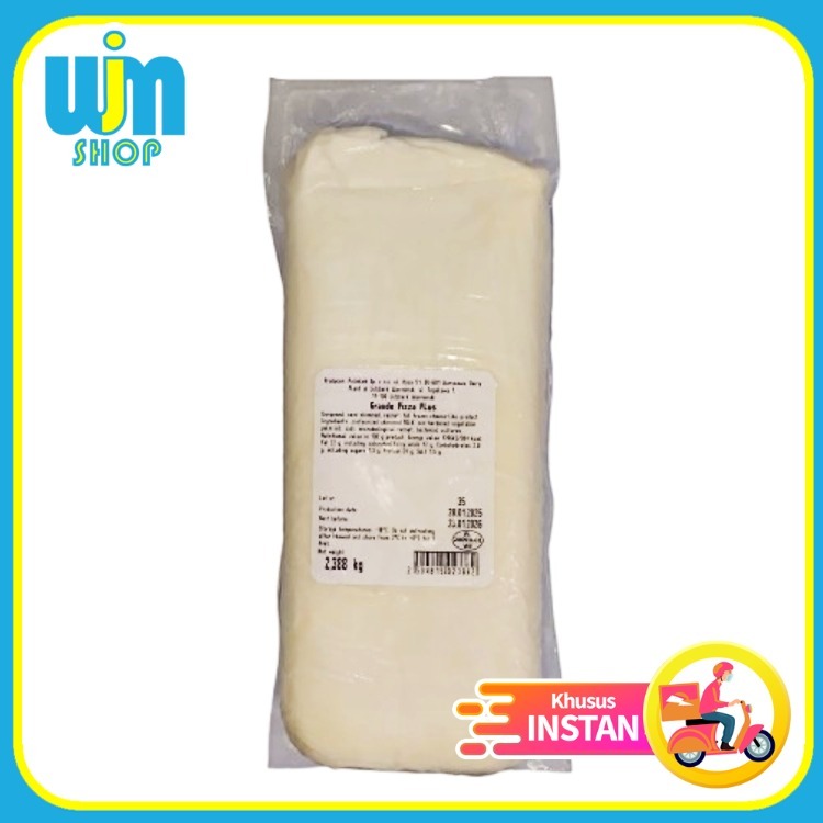 

Keju Mozzarella Blok 2.4kg WJM Makassar | Keju Meleleh