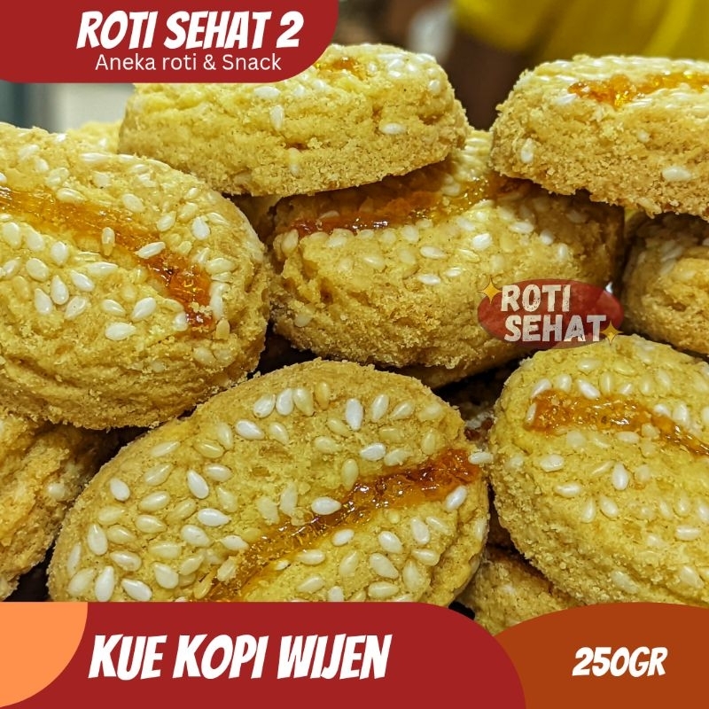 KUE KERING PREMIUM KOPI WIJEN/ NASTAR WIJEN / KUE WIJEN / KUE KERING WIJEN / KUE NASTAR KILOAN / KUE