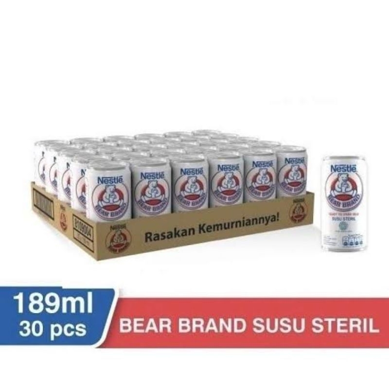 SUSU BERUANG BEAR BRAND 189ML 1KARTON/DUS (30PCS)