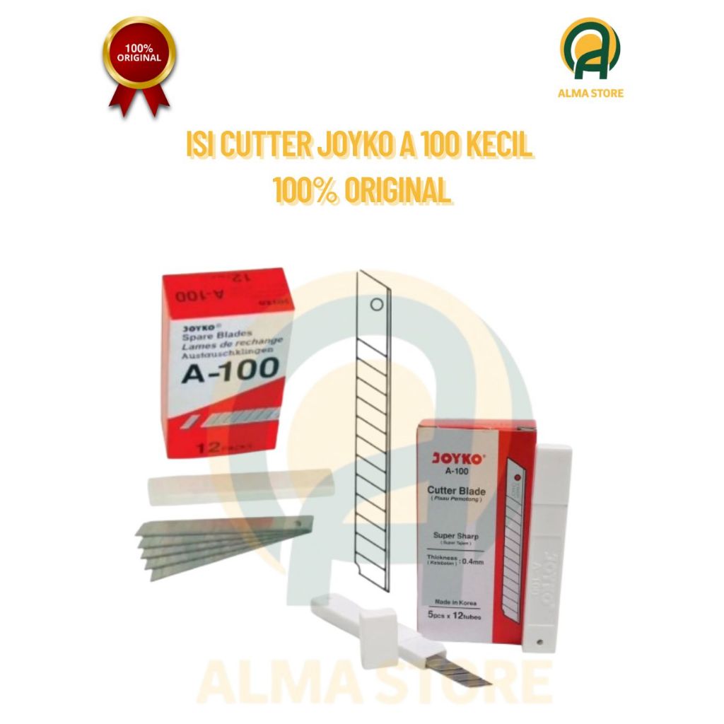 

ISI CUTTER JOYKO A 100 KECIL 100% ORIGINAL