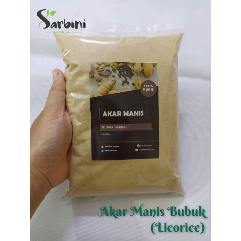 

Akar Manis Bubuk 100 gram / 250 gram / Serbuk Kayu Legi Garansi Asli Murni 100% / Licorice Powder / Ekstrak Kayu Legi / Simplisia Kering Akar Manis / Jamu Herbal Kayu Legi Tradisional / Bubuk / Serbuk Akar Manis Kayu Legi