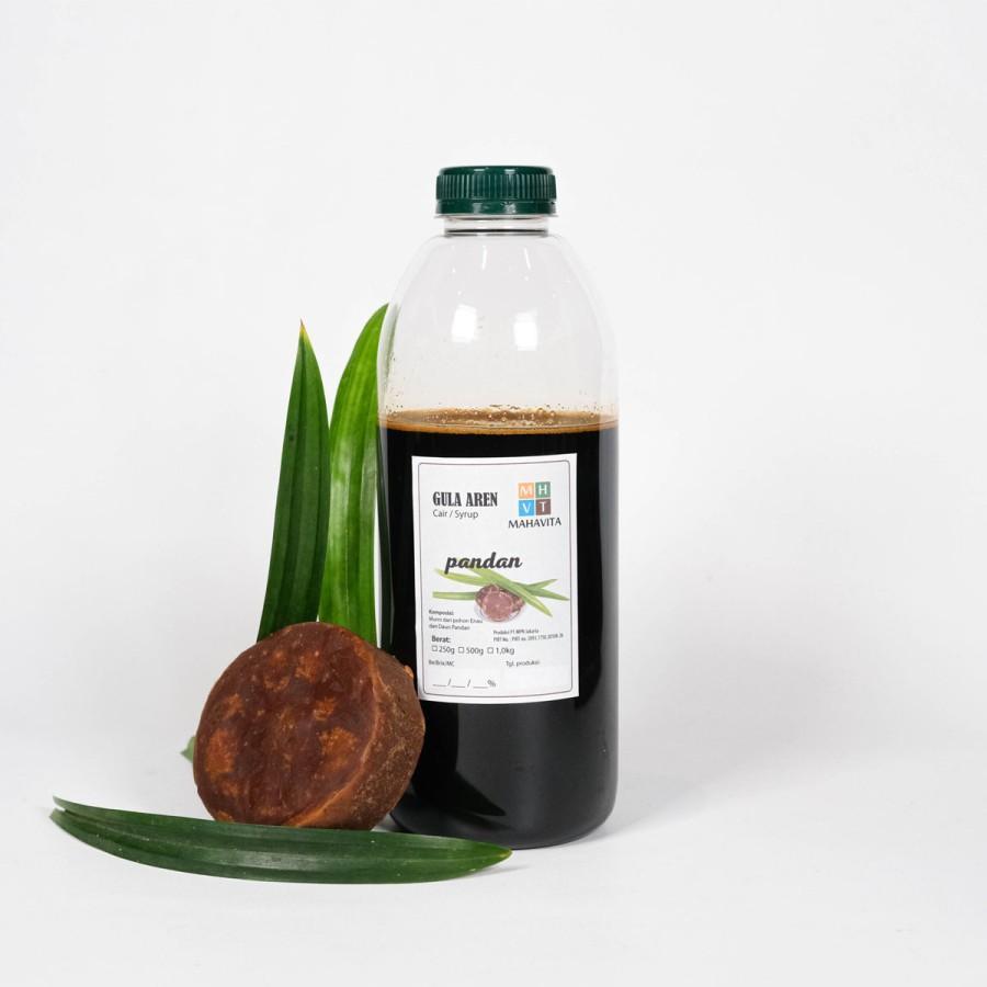 

Gula Aren PANDAN cair Barista choice - Brown sugar syrup MAHAVITA