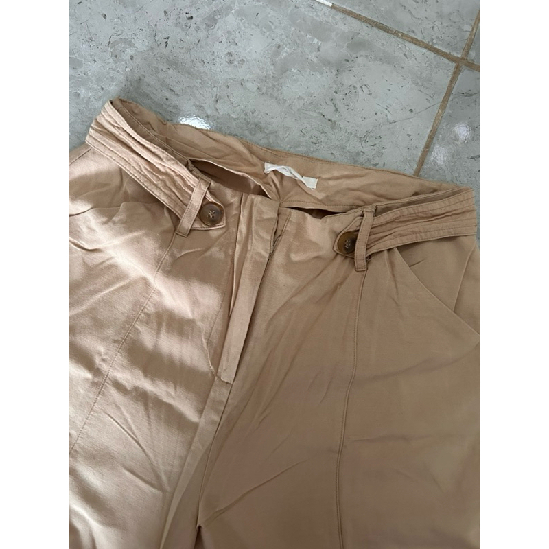 [PRELOVED] ET CETERA celana kulot cream