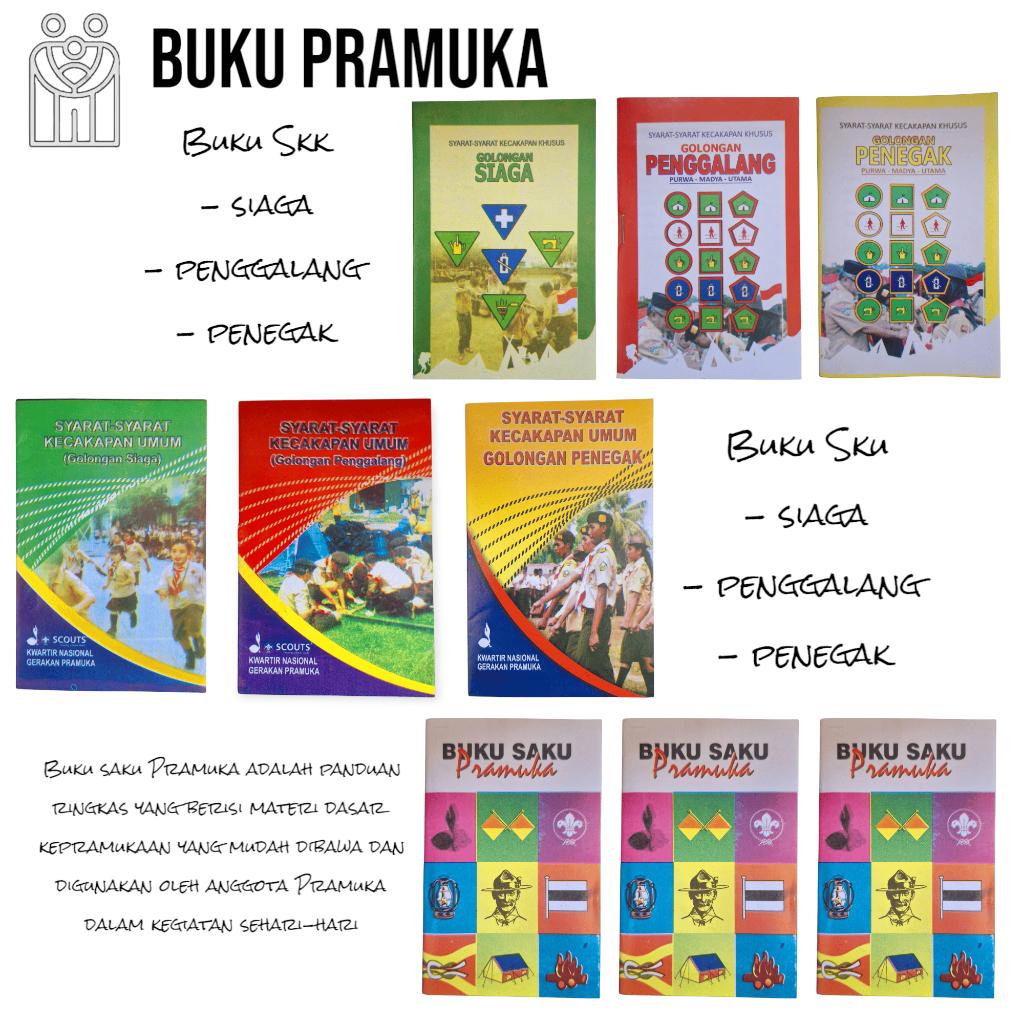 Buku Saku Pramuka Dan SKU Penggalang, Penegak, Siaga