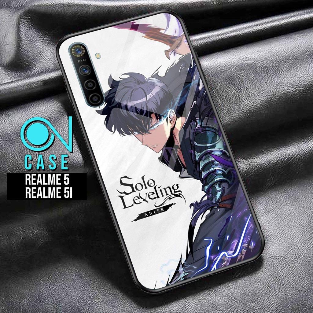 Case Realme 5 - Casing Realme 5i - ( ANIME Solo leveling ) - Case Hp - Casing Hp - Softcase Hp - Sof
