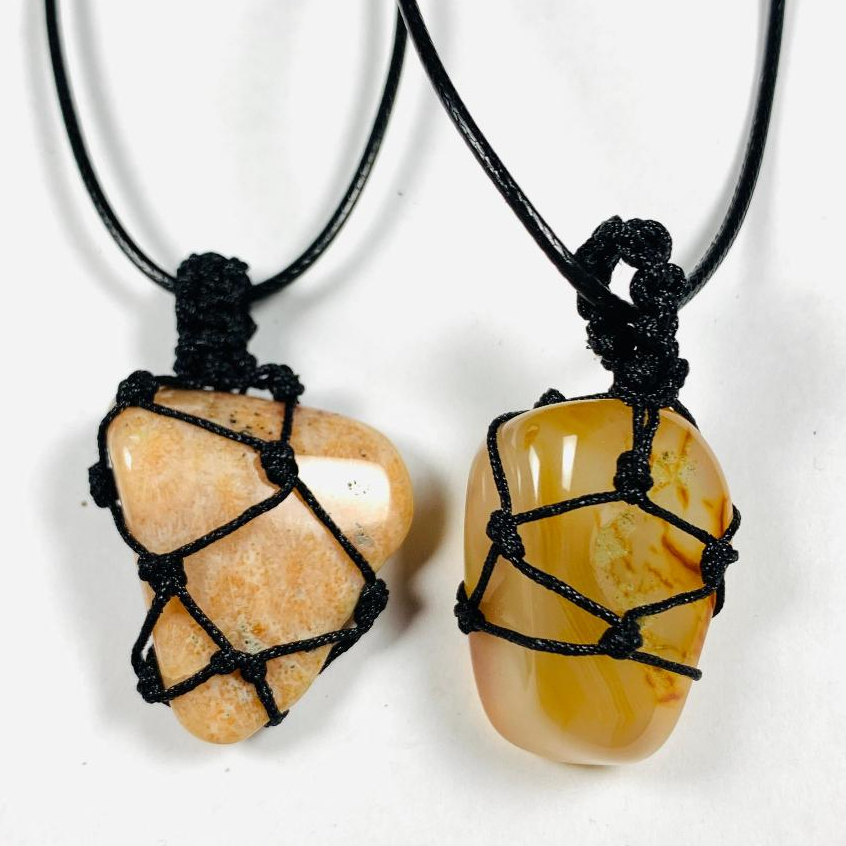 Kalung Liontin Gemstone - Natural Gemstone - Gemstone Collection
