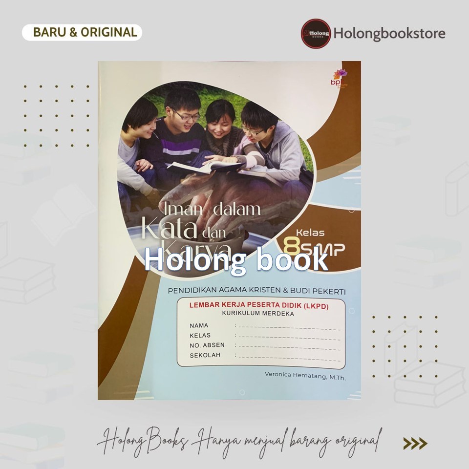 Buku LKS LKPD Agama Kristen Kurikulum Merdeka Kelas 8 SMP