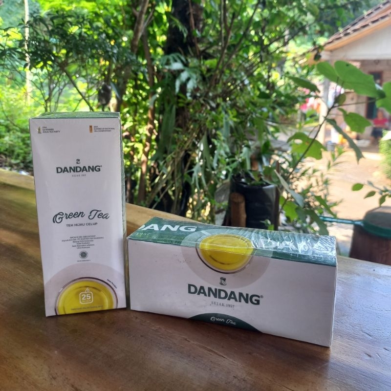 

Teh dandang green tea isi 25 kantong