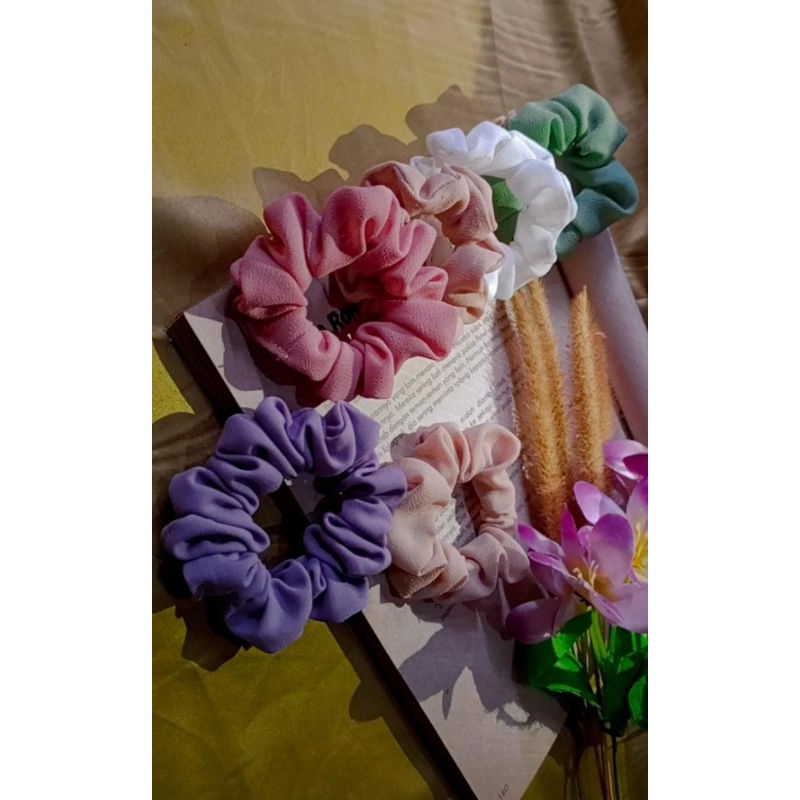 MINI SCRUNCHIE/ SOUVENIR SCRUNCHIE/ SCRUNCHIE /IKAT RAMBUT KOREA
