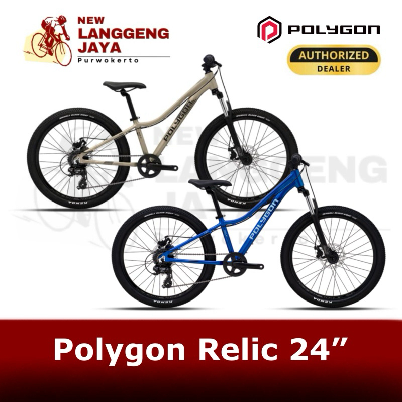 Polygon Sepeda Anak MTB Relic 24"