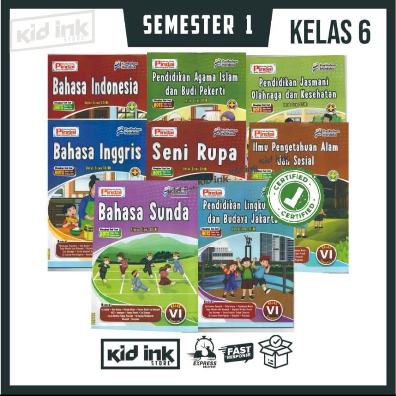 LKS PINDAI KUMER KELAS 6 SD (ARYADUTA) SEMESTER 1