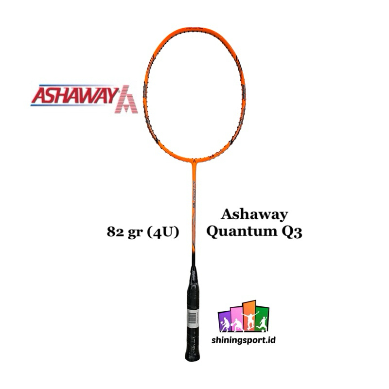 Raket Badminton Ashaway Quantum Q3 (+ FREE TOWEL GRIP 2 PCS)