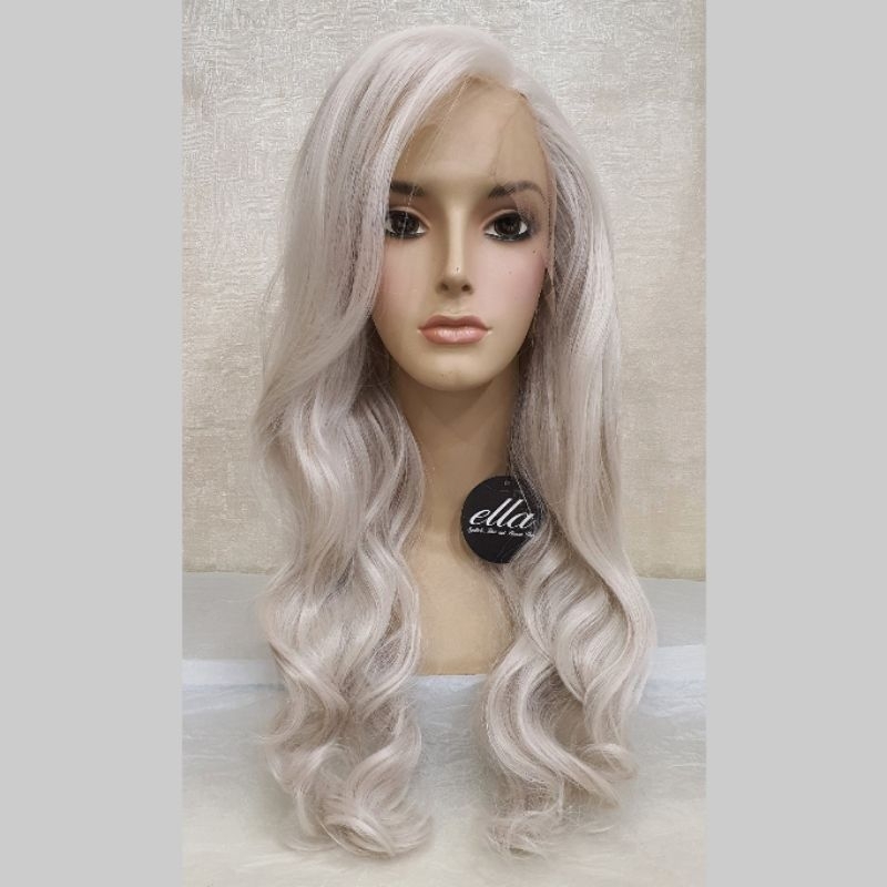 Wig Free Parting Half Lace FBHLENVW White