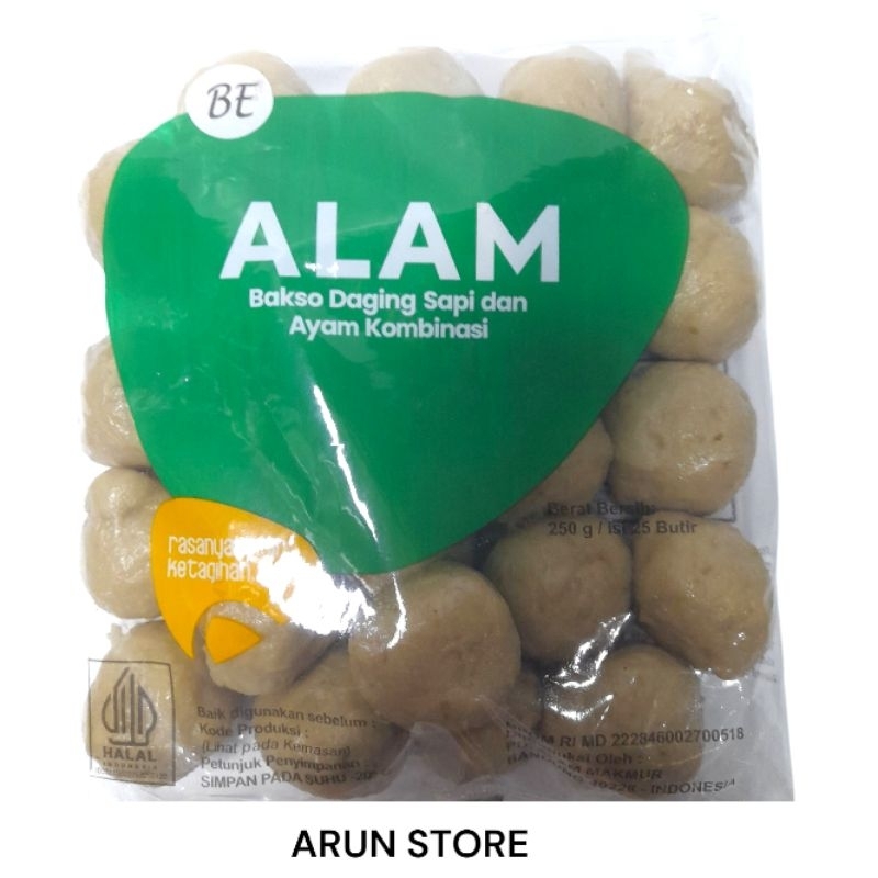 

Baso Alam Mini BE Super Enak isi 25