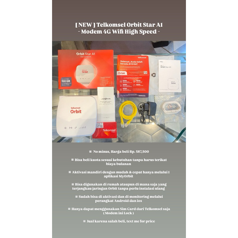 Telkomsel Orbit Star A1