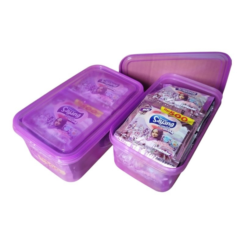 Detergen Sabun Sayang Liquid 20ml isi 24 Sachet (FREE BOX) - Detergen Liquid Sayang