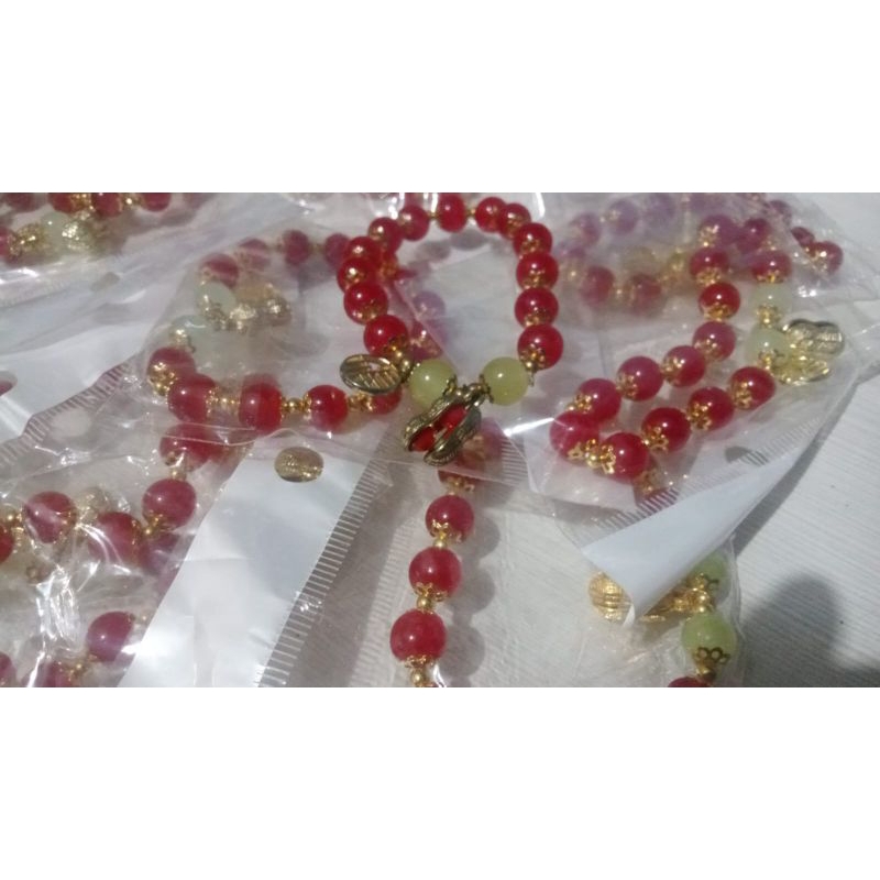 Gelang Giok Kacang Merah