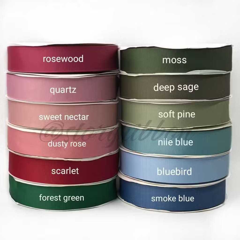 

1 YARD -5CM / PITA GROSGRAIN IMPORT PREMIUM / GGS IMPORT / PITA GG PREMIUM/PITA HAMPERS