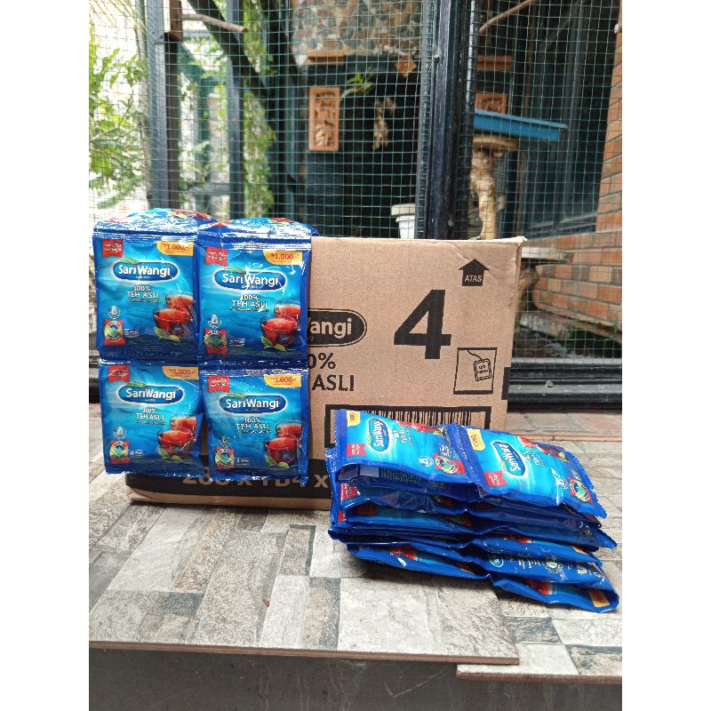 

Teh Sariwangi Teh Hitam Khas Indonesia 10 Rtg Isi 60 Sachet