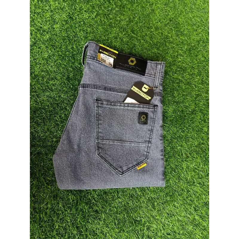 celana jeans pria panjang abu abu / celana jeans pria panjang slim fit celana jeans /celana panjang 