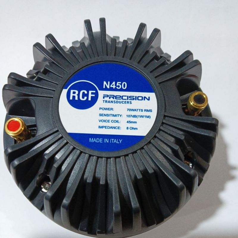 Tweeter RCF N450 Drat Titanium 1.75 inch. Driver Tweeter RCF N450 model grade A
