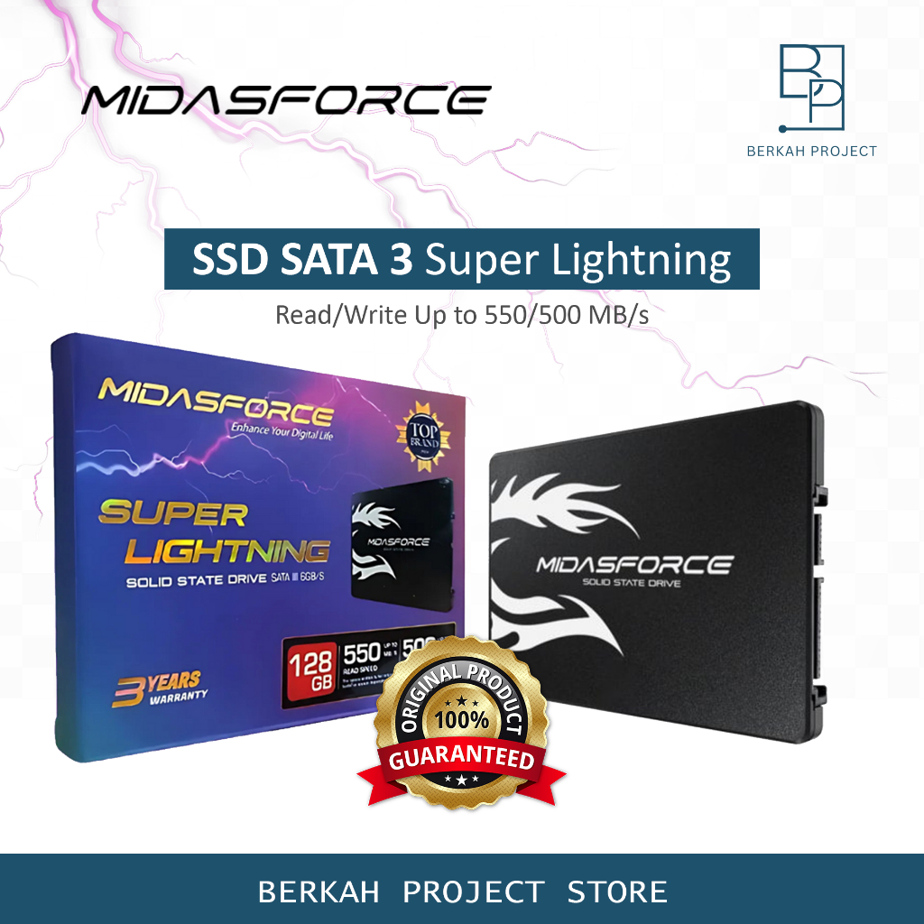 Midasforce SSD Superlightning SATA 3