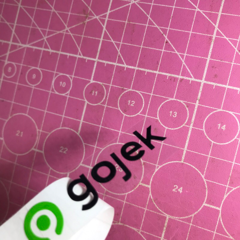 

stiker logo gojek