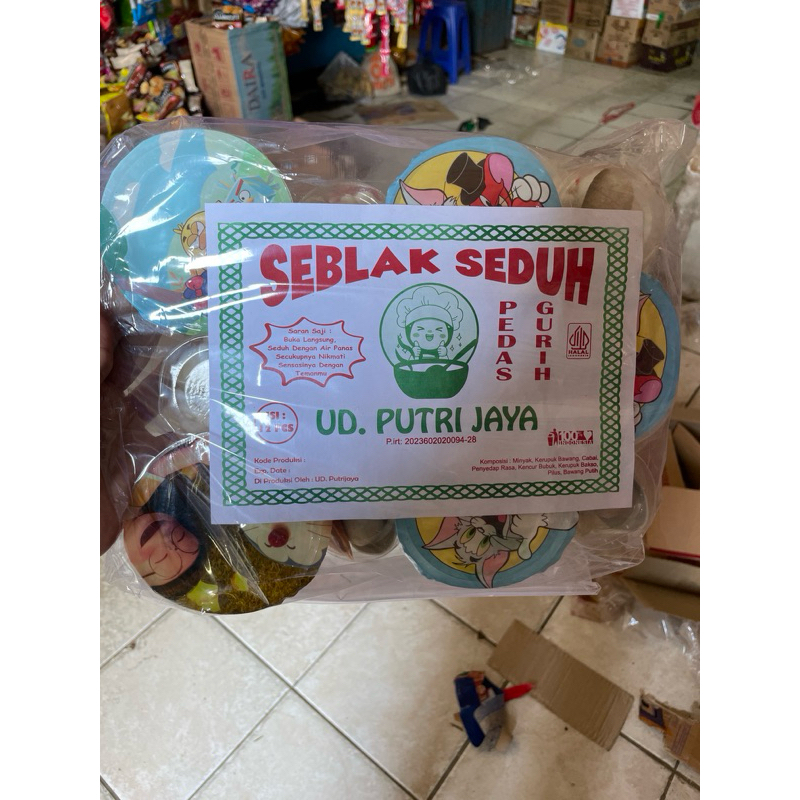 

Seblak Seduh(sudah ada bumbu) 1pak isi 12 cangkir