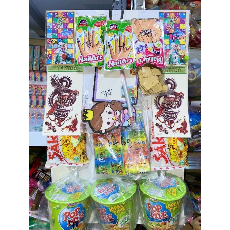 80PCS PASANGAN BERHADIAH MAINAN WARUNG LOTRE 80PCS