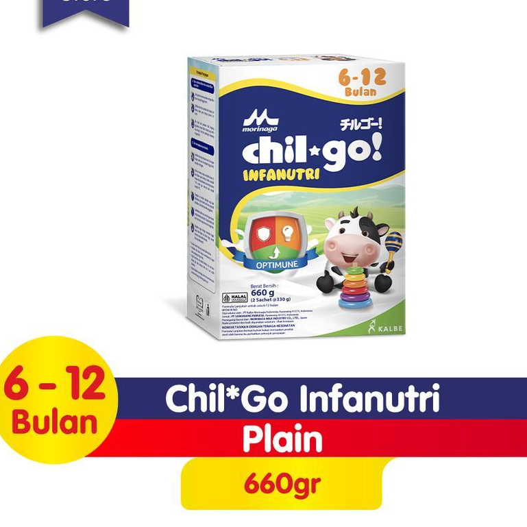 

Chil Go Infanutri Formula Bayi Usia 6-12 Bulan 660gr 129077