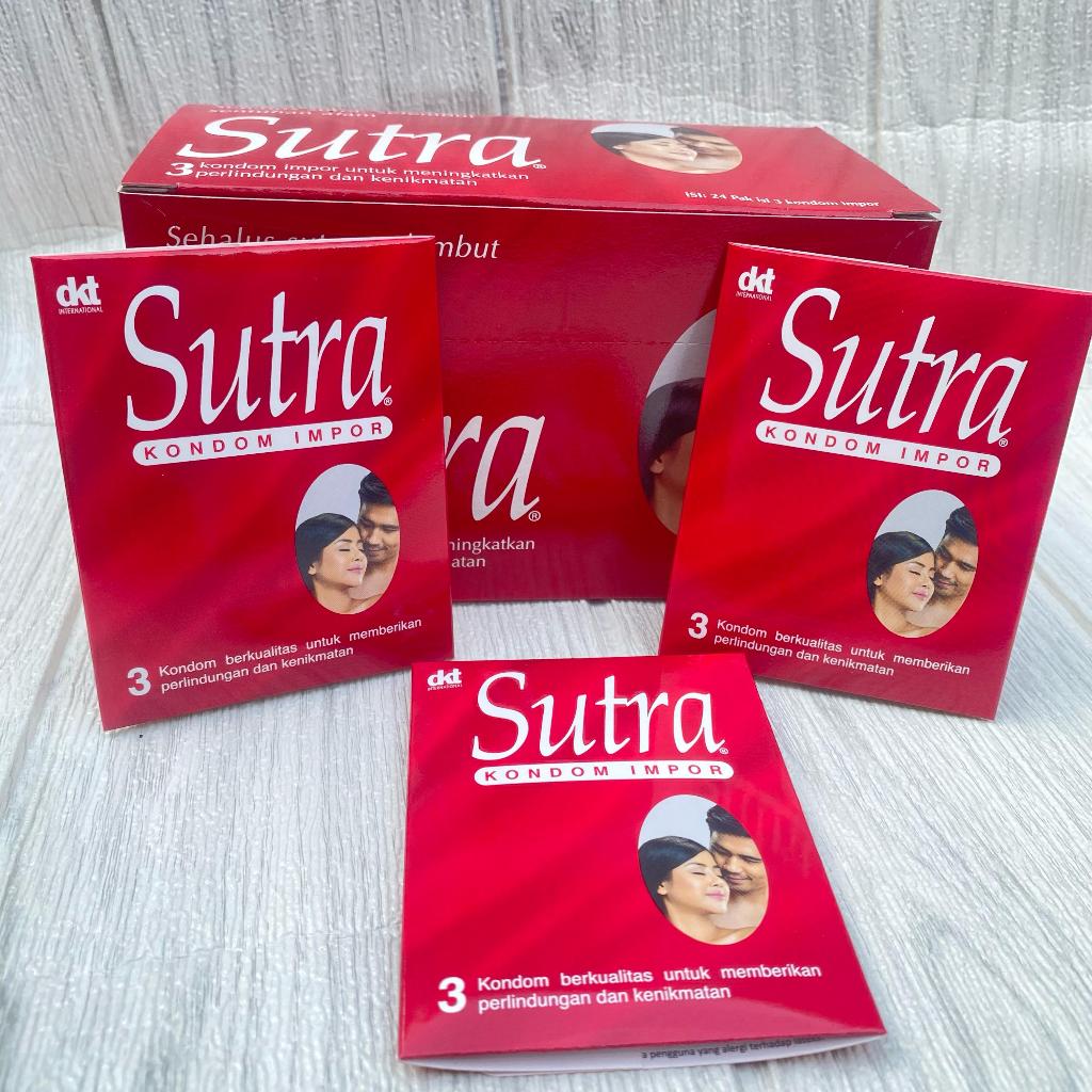 Kondom Sutra  1 box @24  Classic Bungkus Merah | Sensasi Rasa Klasik Yang Selalu Ada