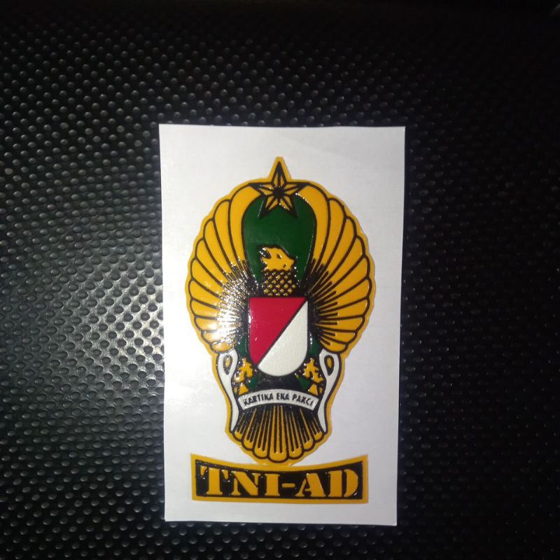 

stiker embos logo Tni Ad Ekapaksi