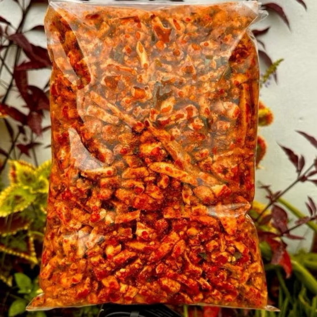

Basreng Stik 250gr Viral Pedas Daun Jeruk Bumbu Melimpah