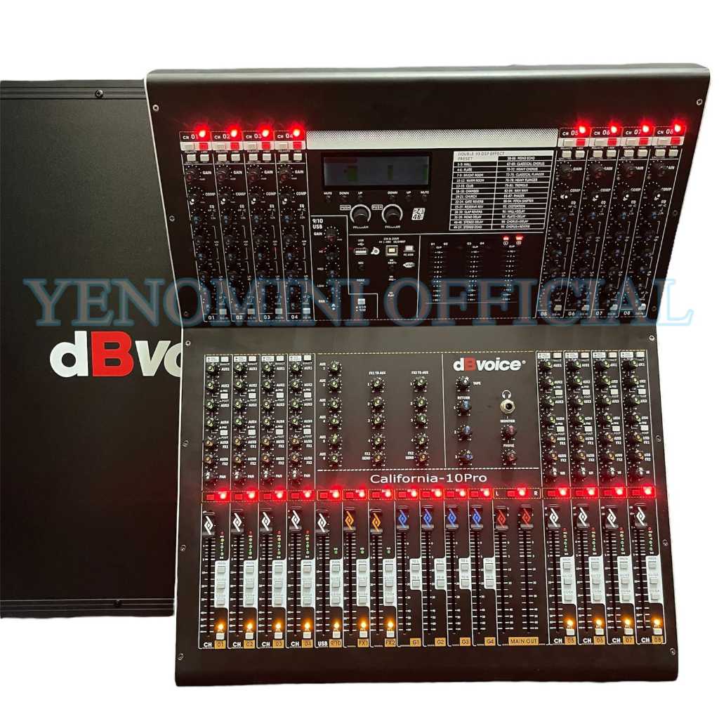 Mixer DbVoice California 10Pro 10Channel Original Free Koper Bluetooth Micer Db Voice California10Pr