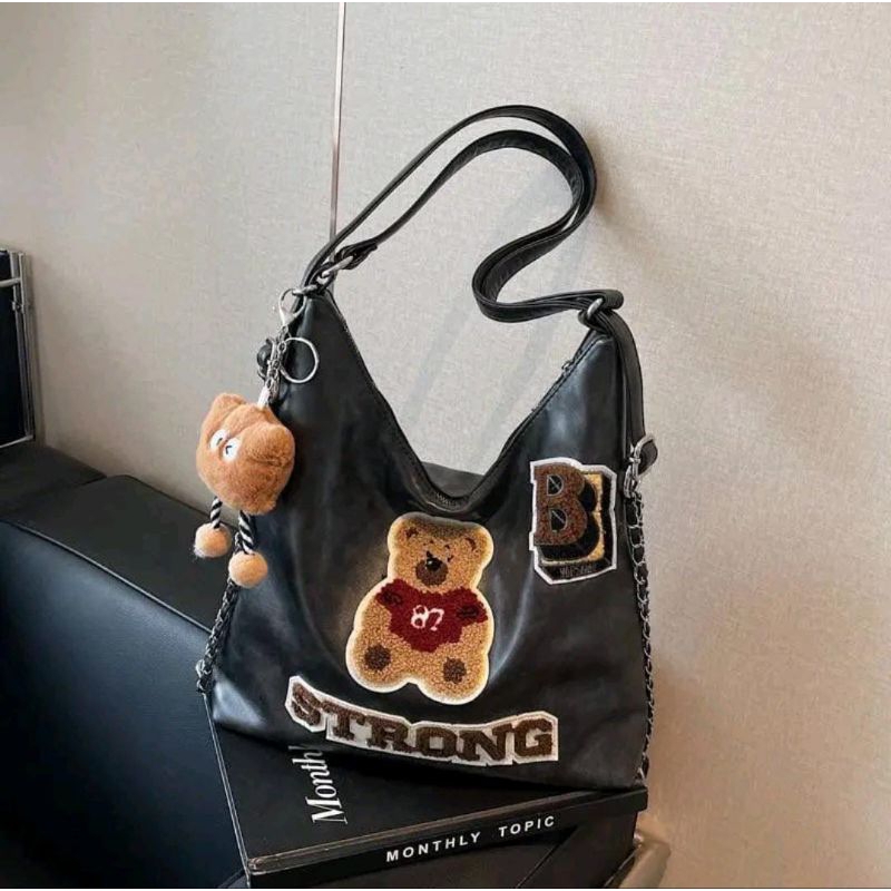 tas wanita import 3 in 1 ori brand resmi lengkap dg sertifikat & tag