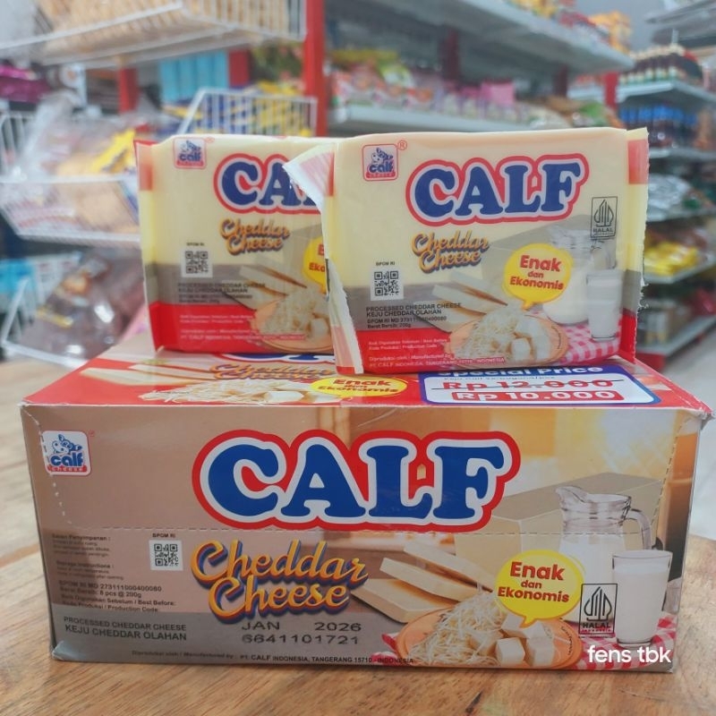 

KEJU CALF CHEDDAR 200 GR